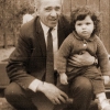 Grandfather Max with Ilana, Kiev, 1971s